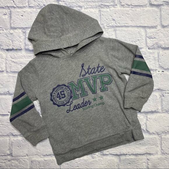 Carter’s Hooded MVP Sweatshirt in Grey - Picture 1 of 6